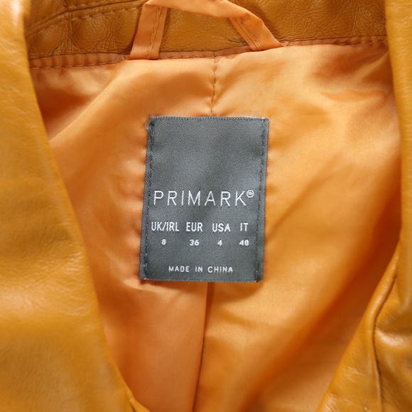 VEGAN LEATHE BIKER JACKET - Picture 3 of 7